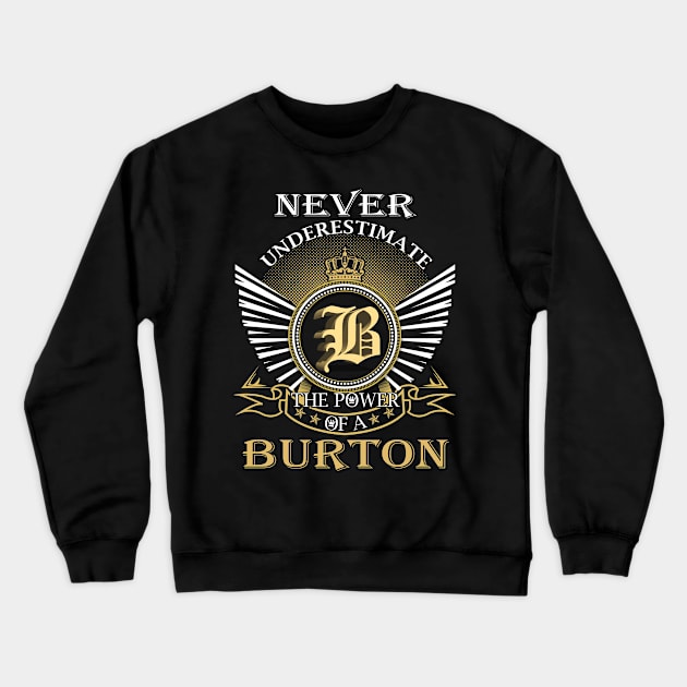 BURTON Crewneck Sweatshirt by kyraheidy